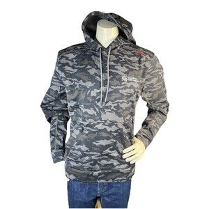 SIMMS CX Hoody Men Sz L Softshell Fleece Jacket Ghost Camo Pull Over NWT